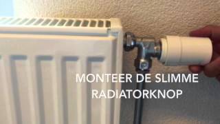 Installatie WoonVeilig Slimme Radiatorknop [upl. by Hamann129]