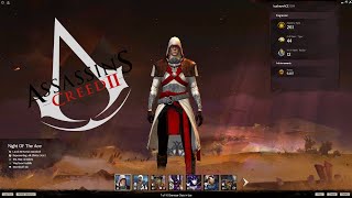 Guild Wars 2  Ezio Auditore InGame Cosplay  Character Design  2019 [upl. by Ahselaf]