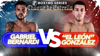 Gabriel Bernardi vs Jorge quotEl Leónquot González  CHOQUE DE ESTRELLAS [upl. by Timmy]