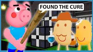 WE FOUND THE CURE IN MRP SECRET BASE  Roblox Piggy Build Mode [upl. by Pelag]