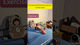 The three most favorite exercises for the waistweightloss reducebellyfat bellyfatloss athome [upl. by Ettolrahs]