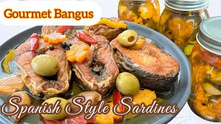 GOURMET BANGUS SPANISH STYLE SARDINES  Business Recipe Gawin mo ito sa Bangus  MilkFish [upl. by Compton]