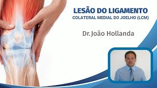 Lesões do ligamento colateral medial do joelho LCM [upl. by Gerc]