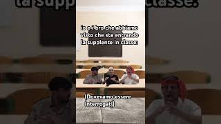 Quando arriva la supplente in classe… [upl. by Alicirp]