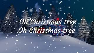 Oh Christmas Tree by Boney M Lyrical Video [upl. by Zebedee]