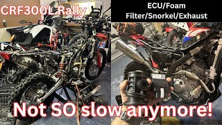 Making my CRF300L Rally make more power [upl. by Pacian495]