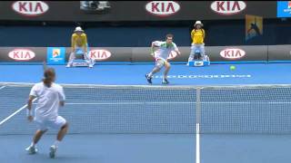 Day ten highlights Australian Open 2011 [upl. by Sucirdor]