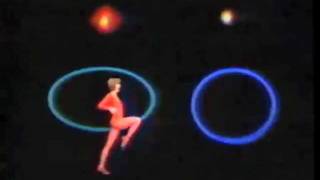 Shirley MacLaine dances with Laserium lasers 1977 [upl. by Aisyram]