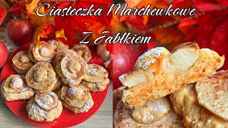 🥕🍎❤️Wspaniałe Marchewkowe Ciasteczka z Jabłkiem🥕🍎❤️ [upl. by Wurster481]