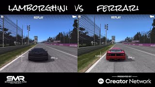 Real Racing 3  Lamborghini Aventador SVJ vs Ferrari F40 LM  Monza [upl. by Byrn]