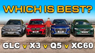 BMW v Mercedes v Audi v Volvo BEST premium SUV review [upl. by Nit]