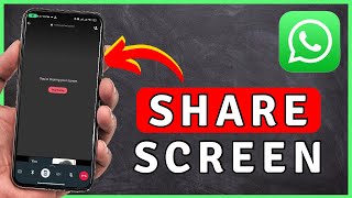 How to Share SCREEN On WhatsApp Call  WhatsApp Tutorial [upl. by Kessia]