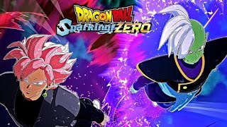 🥀BLACK GOKU amp ZAMASU VS 🔵SSJ GOD BLUE VEGETA amp SSJ GOD BLUE GOKU 🎮DRAGON BALL SPARKLING ZERO [upl. by Leandra]