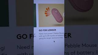 Logitech Pebble M350 Mouse Review [upl. by Ecissej913]