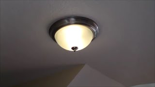 How to Install a new Ceiling Light Fixture from Scratch [upl. by Anoo288]