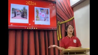 Tet Holiday Elsa My Tet Holiday Presentation Hanoi Vietnam 2024 Teacher Mr Marks class [upl. by Legra]