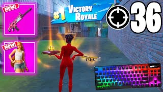 SteelSeries Apex Pro Mini ASMR 😴 Solo vs Squads Gameplay 🏆 Satisfying Keyboard Fortnite 360 FPS 4K [upl. by Ydnarb]