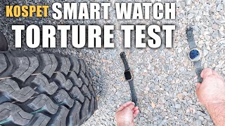 KOSPET Tank M3 amp T3 Ultra Smartwatch Review amp Torture Testing  Can They Survive [upl. by Pappas]