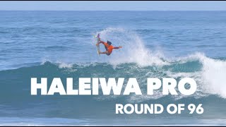 Surfing Haleiwa Pro  First Round Featuring itskoasmith 4K Raw [upl. by Won]