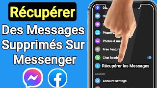 Comment récupérer des messages supprimés sur Facebook Messenger Android amp Iphone [upl. by Howard]