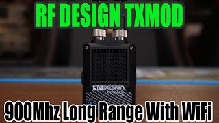 RF Design TXMOD 868900Mhz Long Range Ground Radio With Wifi [upl. by Ellek792]