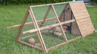 Construir un gallinero móvil  Bricomania [upl. by Ayotak]