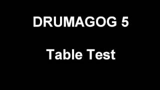 Drumagog 5  Table Test [upl. by Gosselin206]