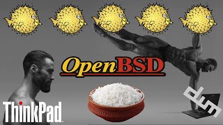 OpenBSD and DWM True Minimalism [upl. by Breed907]