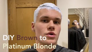 Platinum Blonde Hair Tutorial  Schwarzkopf BlondMe Bleach at Home [upl. by Colville278]