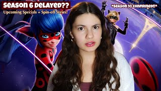 Miraculous Season 6 DELAYED at LEAST 10 seasons confirmed All the latest news  spoilers [upl. by Jedd]