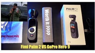 Fimi Palm 2 TUTORIAL vs GoPro Hero 9 FOOTAGE APP ETC [upl. by Worl]