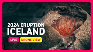 30 AUGUST  ICELAND ERUPTION LIVE [upl. by Aliza]