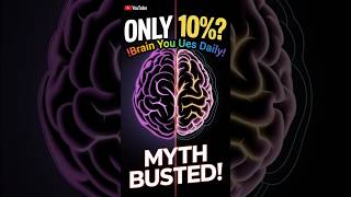 quotDo We Really Only Use 10 of Our Brain Myth Bustedquot viralshorts facts brainfacts science fun [upl. by Hazel]