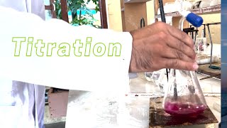 How to do acid and base titration Prakash Chettri class 12 neb [upl. by Eilsek]