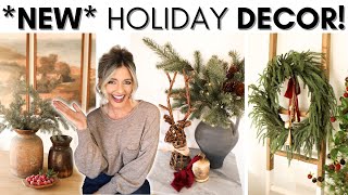 NEW HOLIDAY DECOR FINDS  HIGHEND LOOK FOR LESS  AFFORDABLE HOLIDAY DECORATING TIPS AND IDEAS [upl. by Nolos963]