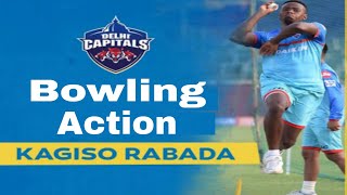 Kagiso Rabada Bowling  Rabada bowling action  rabada  DEKH CRICKET [upl. by Adnuhsal]