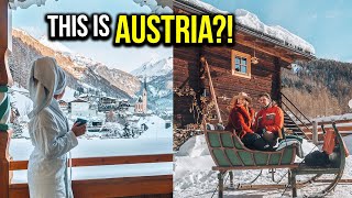 FAIRYTALE Winter in AUSTRIA  THIS is WHY you should VISIT the AUSTRIAN ALPS [upl. by Yellah773]