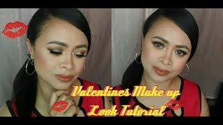 Valentines Make up Look Tutorial w Collaboration 2019  Jan Nice [upl. by Chaddy187]