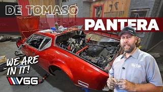 De Tomaso Pantera Stored For 33 YEARS Will This GARAGE FIND Run Again [upl. by Ymmik]