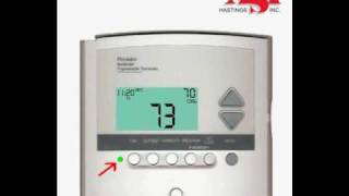 Thermostat Model 1800  Operation [upl. by Diogenes]