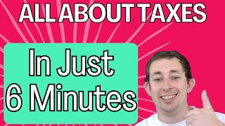 Taxes What You Need to Know in 6 Minutes [upl. by Arze]