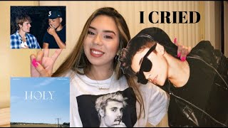 BELIEBER REACTS to HOLY  JUSTIN BIEBER Official Music Video Reaction [upl. by Nuahsed]