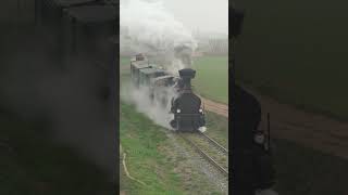 Parní lokomotiva quotHeligónquot 414096 train vlaky railway lokomotiva steam rail locomotive vlak [upl. by Ydolem701]