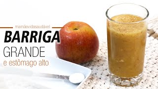 SUCO 3 INGREDIENTES  acabe com a barriga grande estômago alto e gases [upl. by Nic]