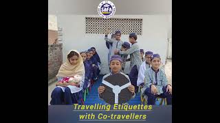 Travelling Etiquettes with Cotravellers socialatudiesactivity activitybasedlearning activities [upl. by Sontich]