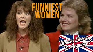 Best of Female Comedians on Whose Line is it Anyway UK  COMPILATION [upl. by Akerdnahs339]