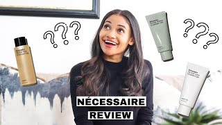 NECESSAIRE BRAND REVIEW  are their products worth the hype [upl. by Rives]