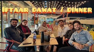 Ghar par iftaar dawat 😍  family dinner mai hotpot khaya 🥵  day with family [upl. by Zalea419]