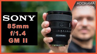 FE 85mm F14 GM II  Sony  α Lens [upl. by Lauralee]