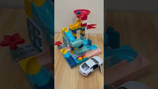 Satisfying Marble Run Race ASMR ✨453 🔴🔵🟡 marblerace marblerun marblerunrace [upl. by Zoldi]